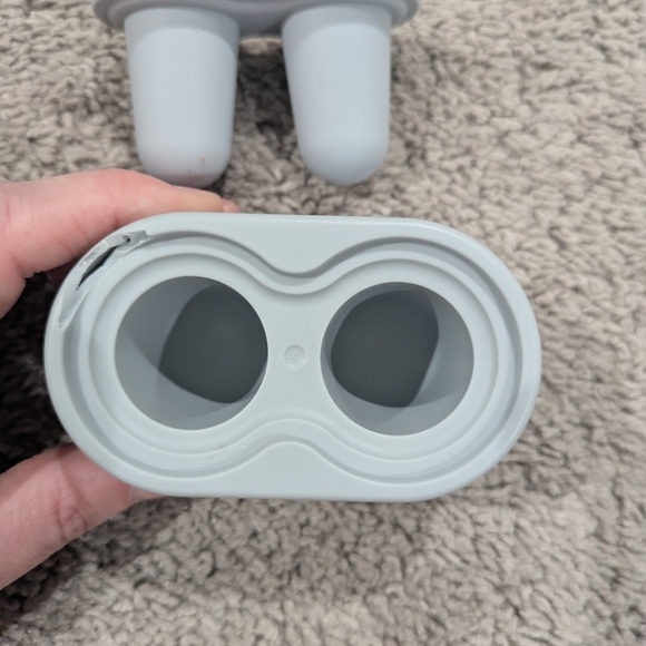 Ezpz Tiny Pops Silicone Ice Pop Mold Set - Gray - Picture 9 of 12